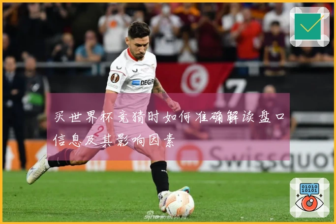 买世界杯竞猜时如何准确解读盘口信息及其影响因素
