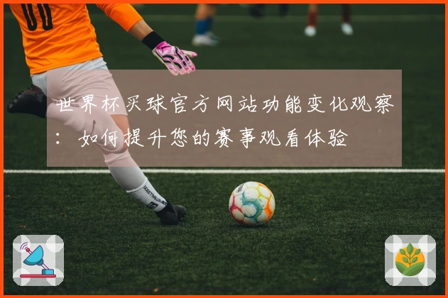 世界杯买球官方网站功能变化观察：如何提升您的赛事观看体验