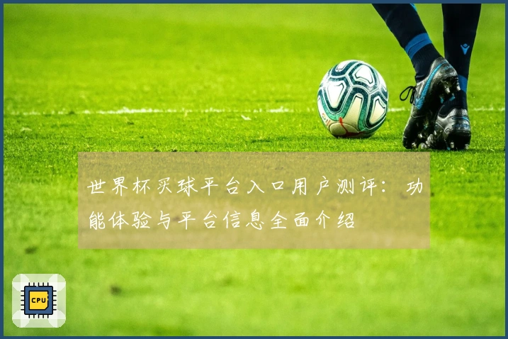 世界杯买球平台入口用户测评：功能体验与平台信息全面介绍