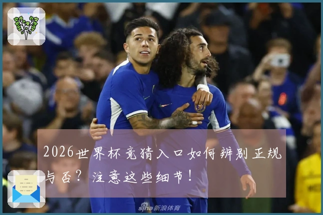 2026世界杯竞猜入口如何辨别正规与否？注意这些细节！